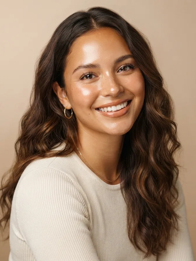 Portrait of Ashley, founder and lead artist at Luminosity